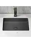 Schnelle Sch BK202 Black Tezgah Altı Dikdörtgen Çelik Lavabo