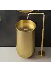 Schnelle Sch G8813 Gold Oval Monoblok Çelik Lavabo