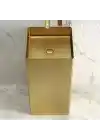 Schnelle Sch G8817 Gold Kare Monoblok Çelik Lavabo