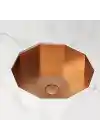 Schnelle Sch RG206 Rose Gold Tezgah Altı Hegzagon Çelik Lavabo