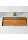 Schnelle Sch RG208 Rose Gold Tezgah Altı Dikdörtgen Çelik Lavabo