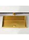 Schnelle Sch G210 Gold Tezgah Altı Dikdörtgen Çelik Lavabo