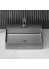 Schnelle Sch BL5505 Grey Tezgah Üstü Dikdörtgen Çelik Lavabo