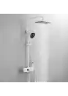 Schnelle Neptün White Termostatik Dijital Duş Seti