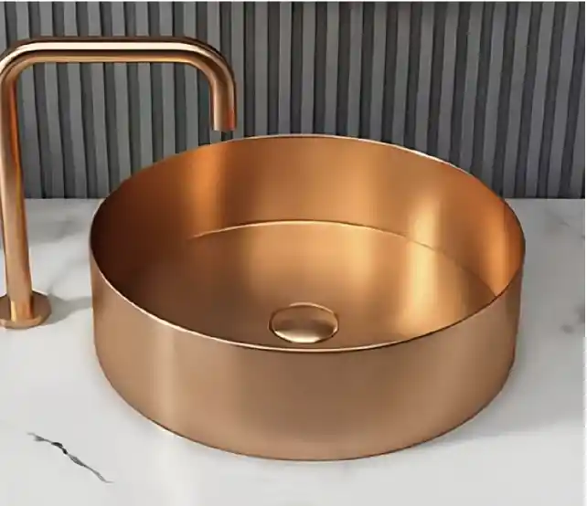 Oval Çelik Lavabolar