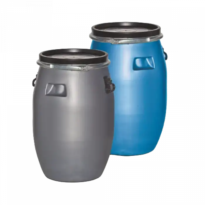 60 Lt. Çember Kapaklı Bidon, Mavi