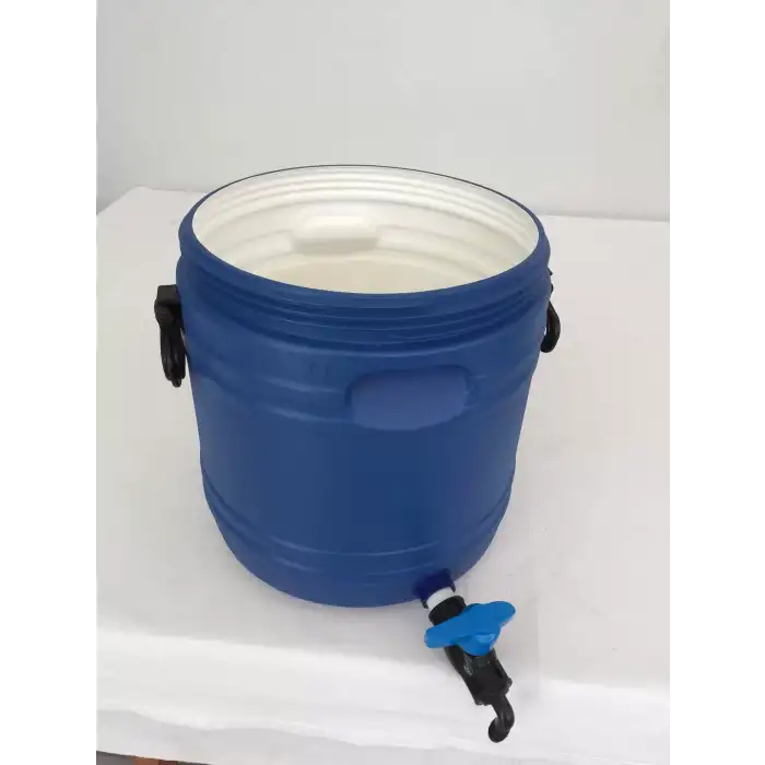 20 Lt. Çift Katman, İçi Beyaz, Musluklu Bidon