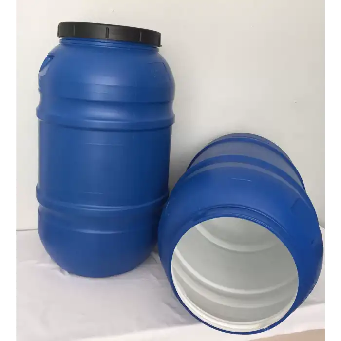 220 Lt. Çift Katlı İçi Beyaz Bidon Vida Kapaklı