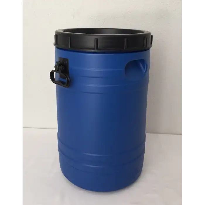 35 Lt. Çift Katlı İçi Beyaz Bidon Vida Kapaklı