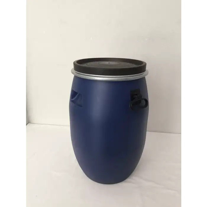 60 Lt. Çember Kapaklı Bidon, Mavi