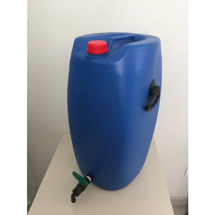 60 Lt. Çift Katman, İçi Beyaz, Sanayi Tip Musluklu Bidon