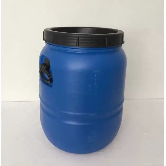 80 Lt. Çift Katlı İçi Beyaz Bidon Vida Kapaklı