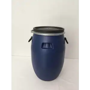 60 Lt. Çember Kapaklı Bidon, Mavi