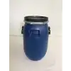 30 Lt. Çember Kapaklı Bidon - Mavi Renk