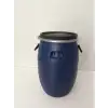 60 Lt. Çember Kapaklı Bidon, Mavi