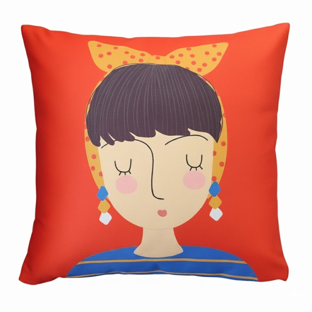 İris Tasarım Kırlent Kılıfı