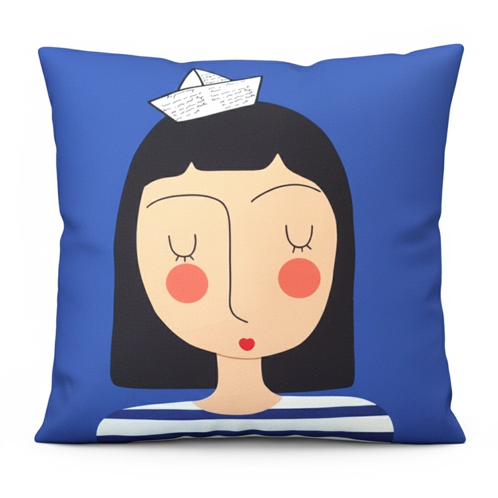 Luna Dekoratif Kırlent Kılıfı