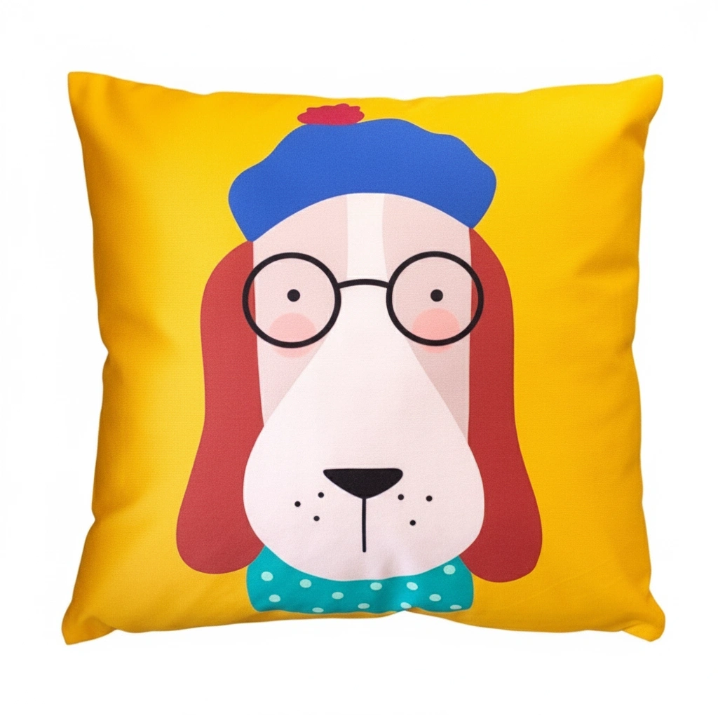 Rudolph Tasarım Kırlent Kılıfı