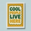 Cool People İllüstrasyon Tablo