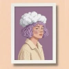 Nimbus llüstrasyon Çerçeveli Poster