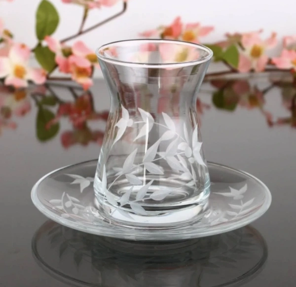 451-391 ÇAY TAKIMI HD HALE DEKOR 6 KİŞİLİK 12 PARÇA