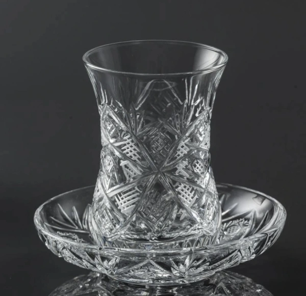 561-201 ÇAY TAKIMI GÖZ DEKOR 6 KİŞİLİK 12 PARÇA