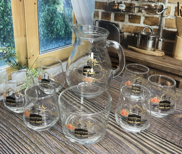 101-304 ZEMZEM TAKIMI KABE DEKOR 8 PARÇA 6 KİŞİLİK