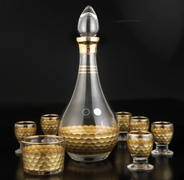 752-309 ZEMZEM TAKIMI HD PETEK VARAK ALTIN DEKOR 8 PARÇA 6 KİŞİLİK