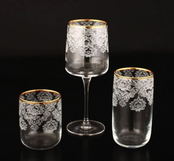 SOFRA TAKIMI TK.EBTR HELENA ALTIN DEKOR (112-805-229) 18 PARÇA 6 KİŞİLİK