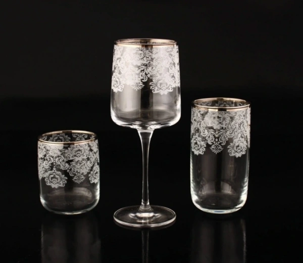 SOFRA TAKIMI TK.EBTR HELENA PLATİN DEKOR (112-805-229) 18 PARÇA 6 KİŞİLİK