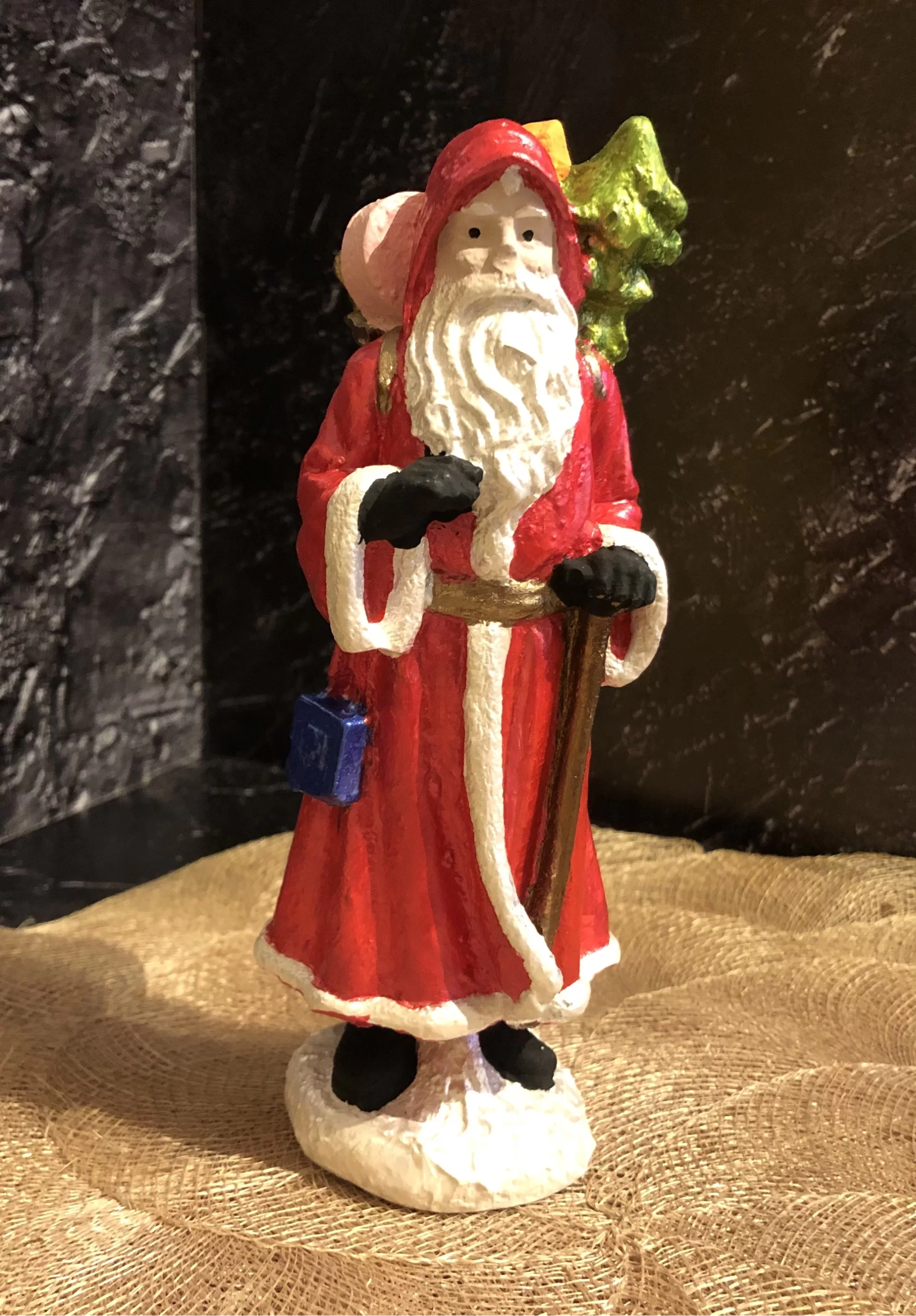 Noel Baba Biblo Hediye Çuvallı 17 cm