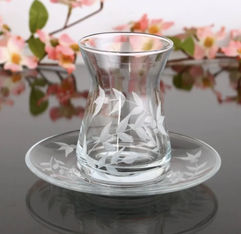 451-391 ÇAY TAKIMI HD HALE DEKOR 6 KİŞİLİK 12 PARÇA