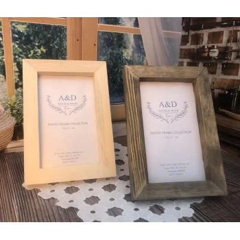 Doğal Ahşap Fotoğraf Çerçevesi 10X15
