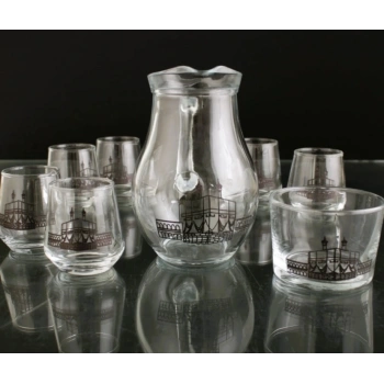 101-202 ZEMZEM TAKIMI GRV.KABE DEKOR 8 PARÇA 6 KİŞİLİK