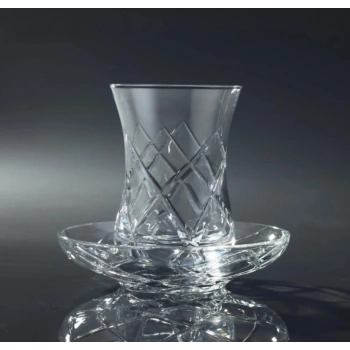 561-201 ÇAY TAKIMI KARE DEKOR 6 KİŞİLİK 12 PARÇA