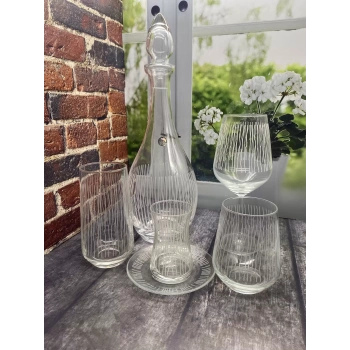 Paşabahçe Seren Dekor 61 Parça 12 Kişilik Bardak Seti