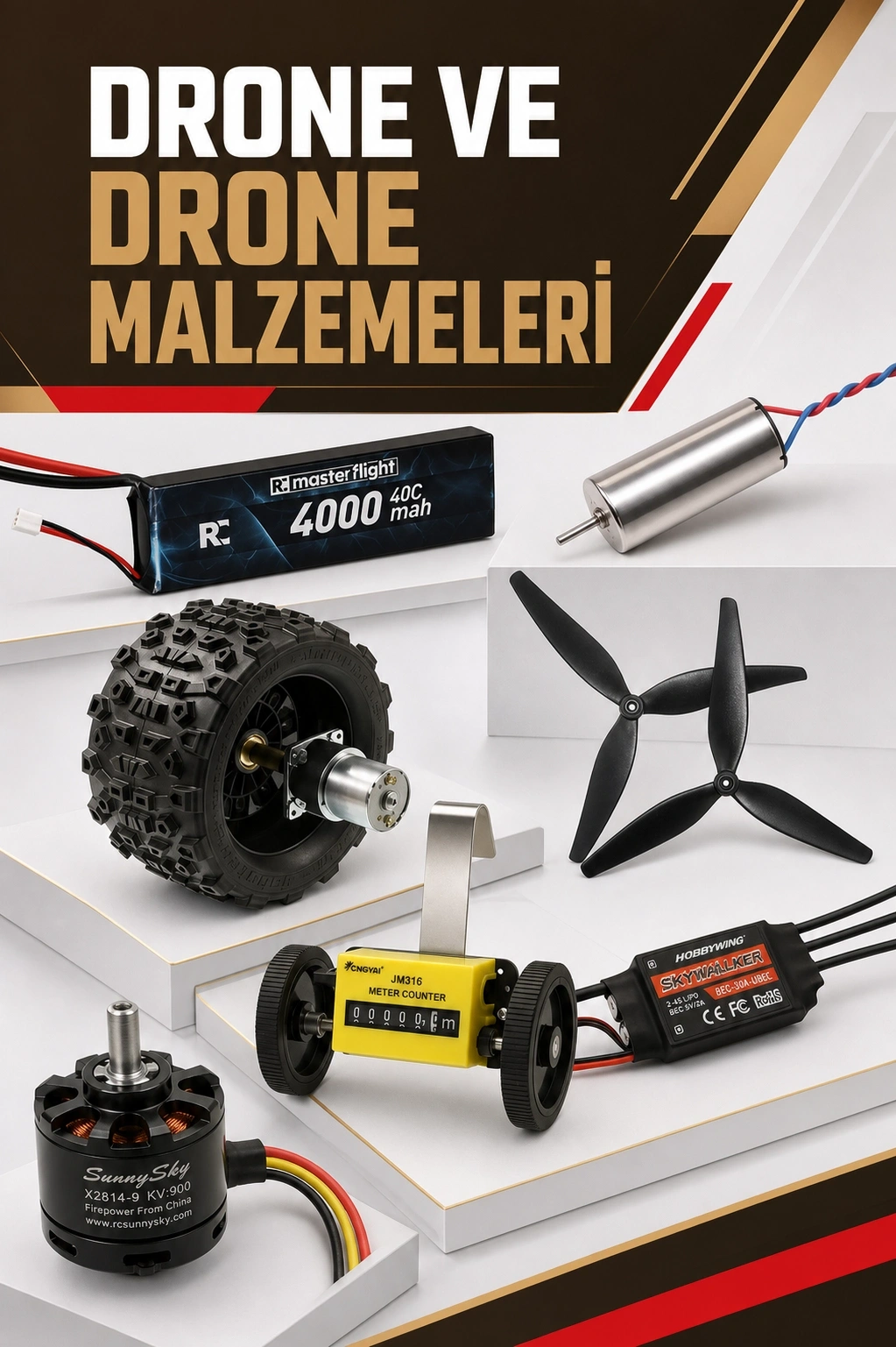 Drone ve Drone Malzemeleri