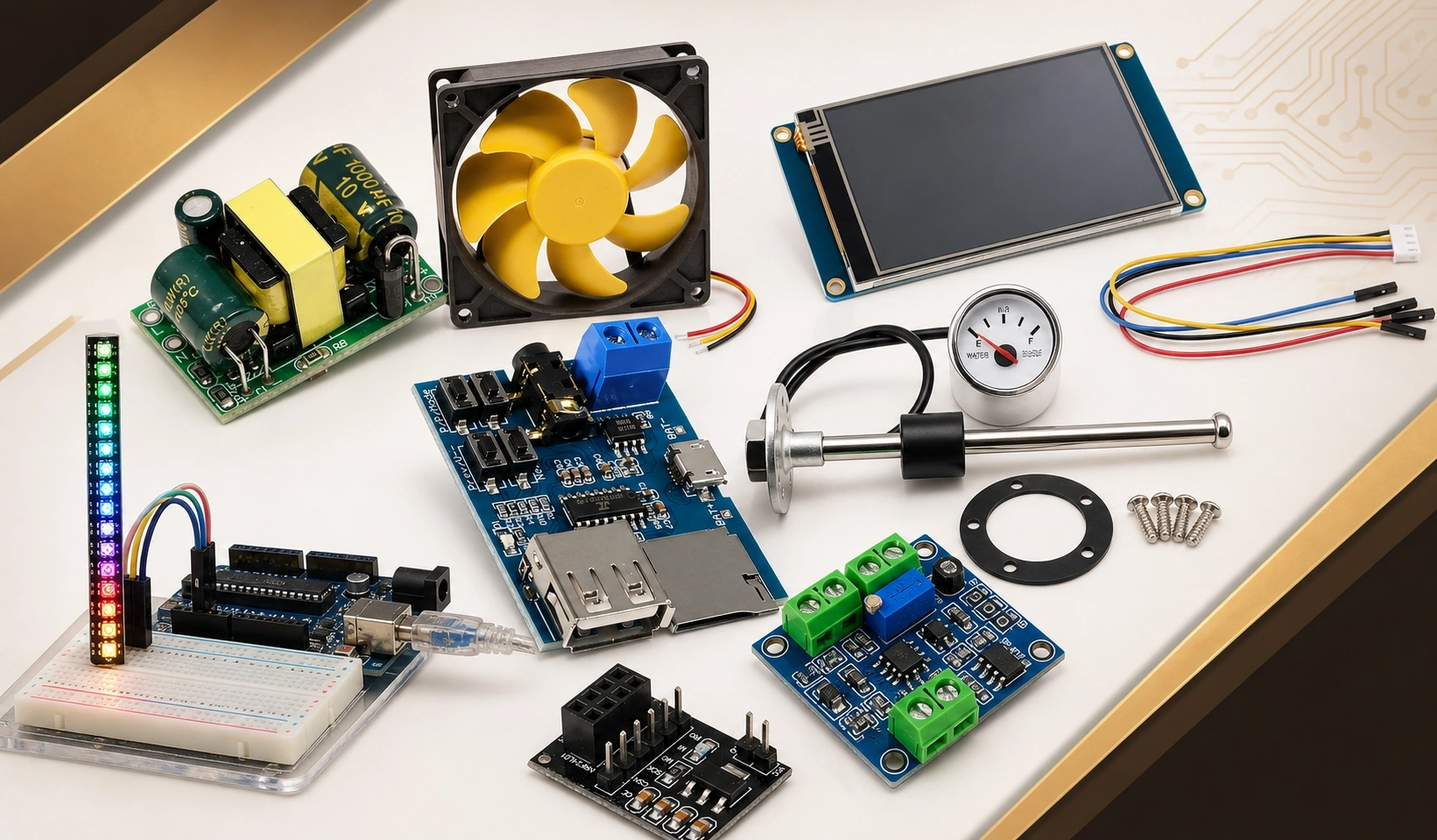 Arduino ve Diğer Bileşenler