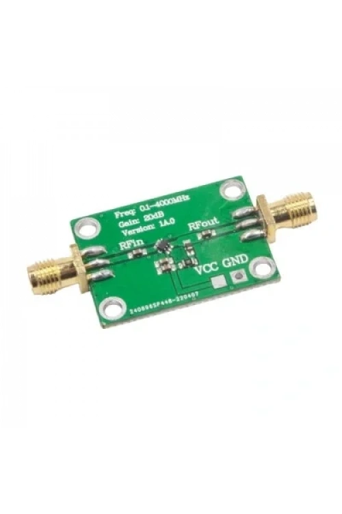0.1-4000MHz 20dB Gain RF Geniş Bant Amplifikatör Modülü