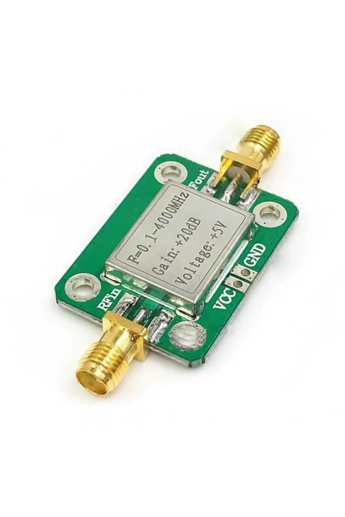 0.1-4000MHz 20dB Gain RF Geniş Bant Amplifikatör Modülü