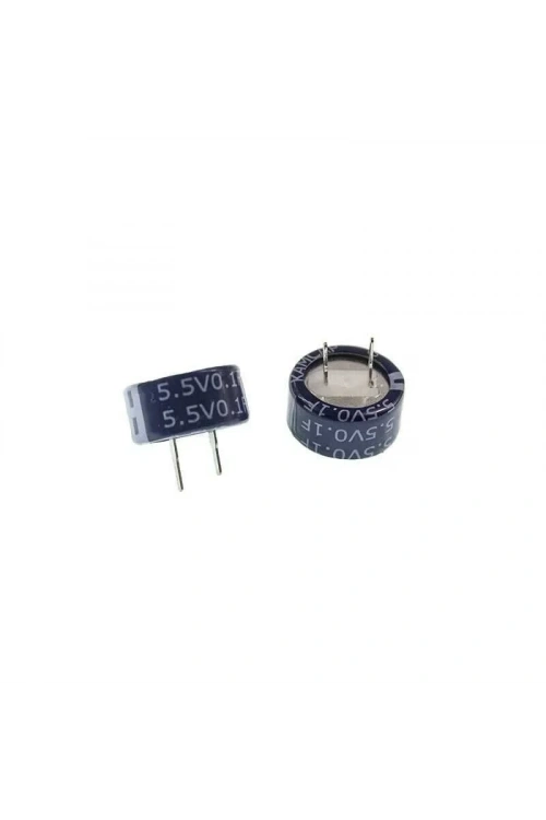 0.1F 5.5V Kondansatör Pil - Süper Kapasitör