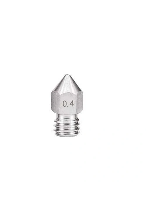 0.4mm Çelik Nozzle MK8 - Ender 3 Uyumlu