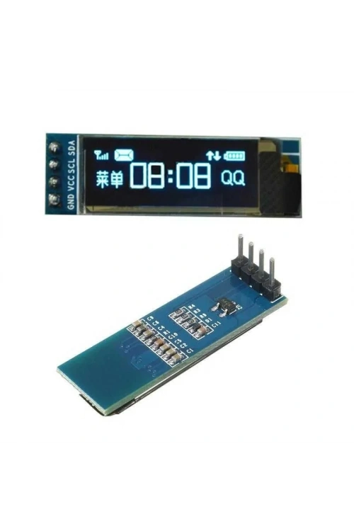 0.91 128x32 Oled Lcd Ekran