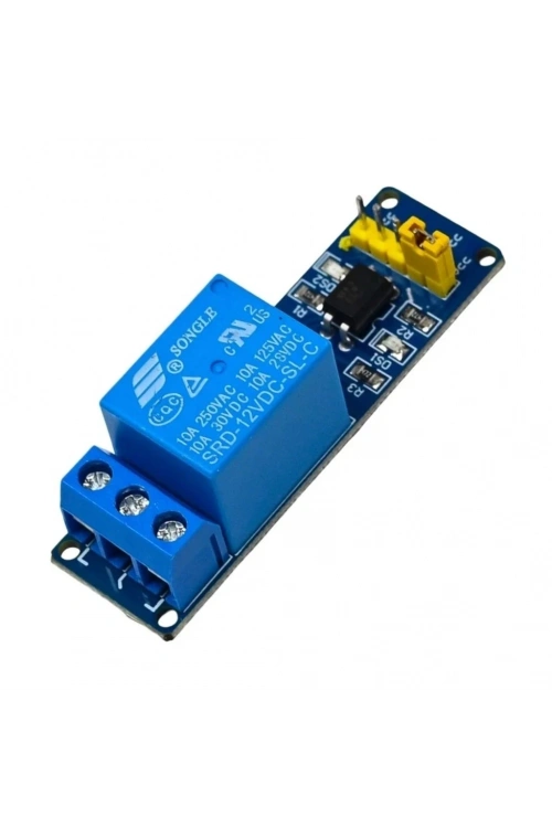1 Kanal 12V Röle Kartı Optocoupler Korumalı