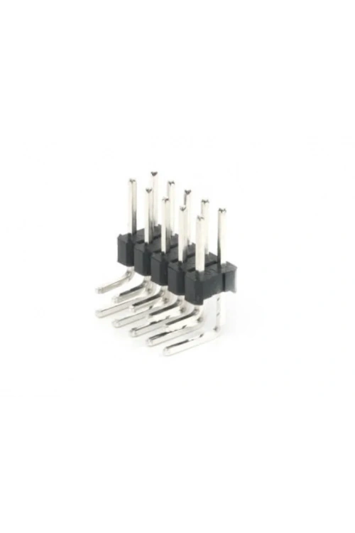 10 Pin (2×5) 2.54 mm Erkek Pin Header THT
