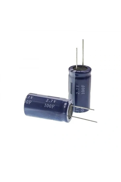 100F 2.7V Kondansatör Pil - Süper Kapasitör