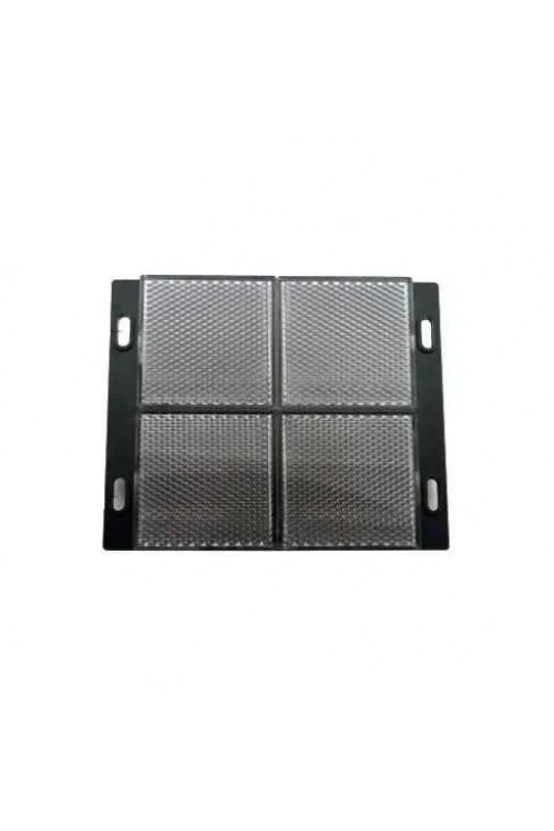 100x100mm Reflektör / Mesafe Sensörleri Uyumlu - Siyah