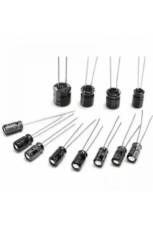 10uF 400V Elektrolitik Kondansatör 10x20mm
