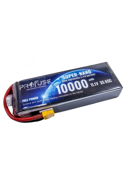 11.1V 3S 10000mAh 65C Lipo Batarya
