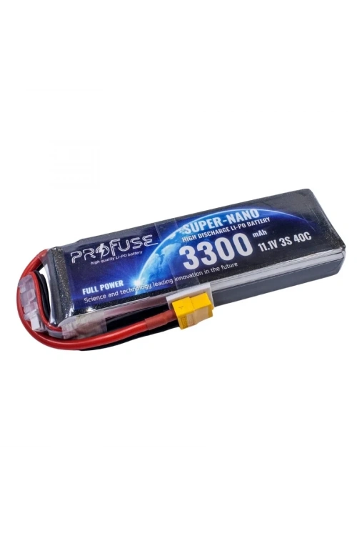 11.1V 3S 3300mAh 40C Lipo Batarya